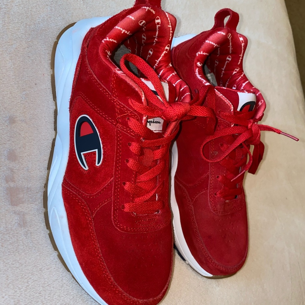 red champion shoes